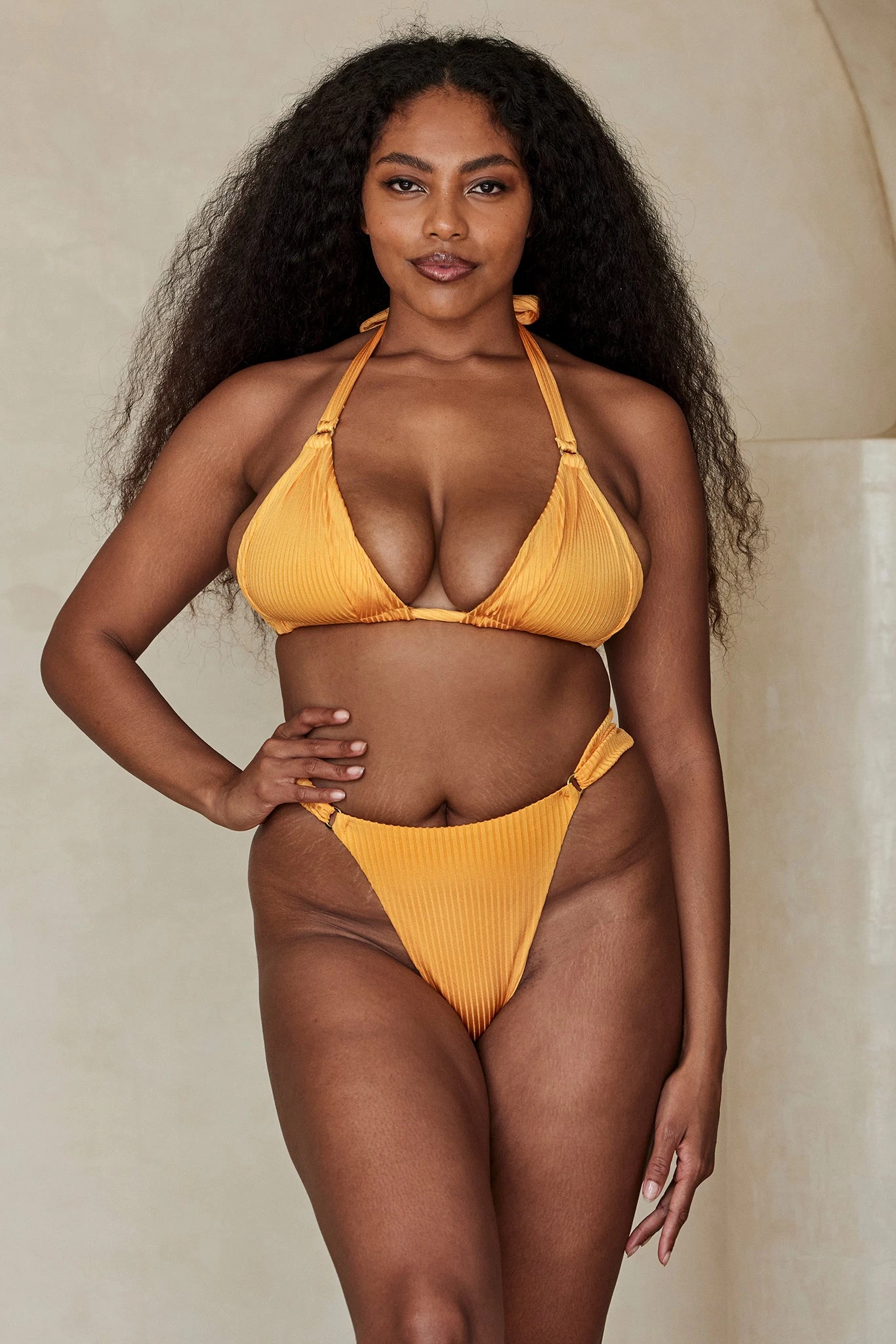 Morocco Bottom - Clementine Wide Rib - Image 3