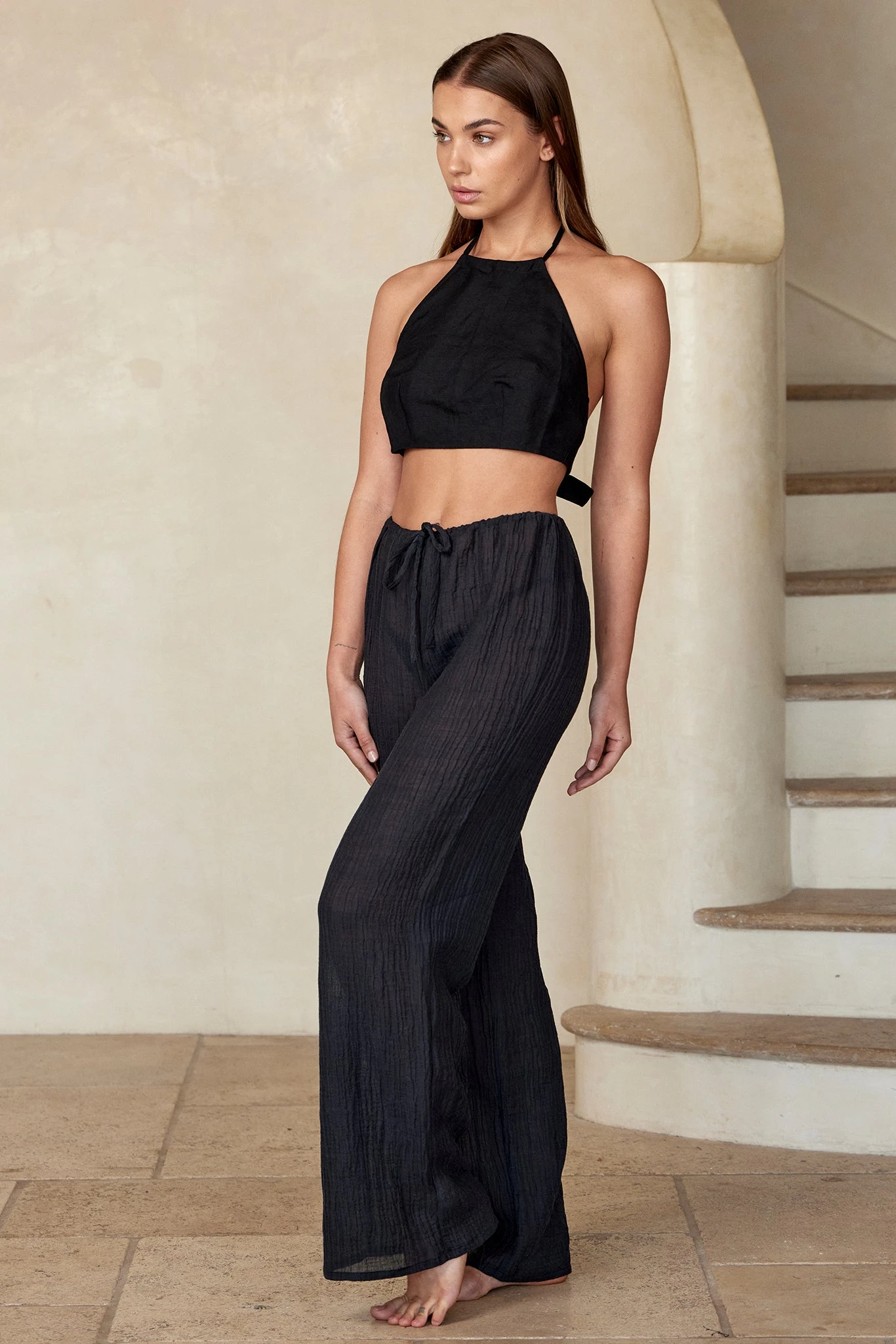 Noosa Top - Black - Image 4