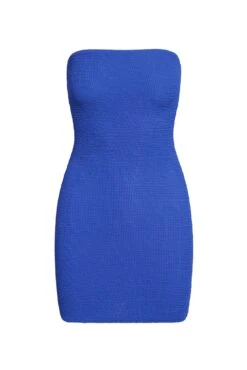 Bimini Dress - Cobalt Crinkle