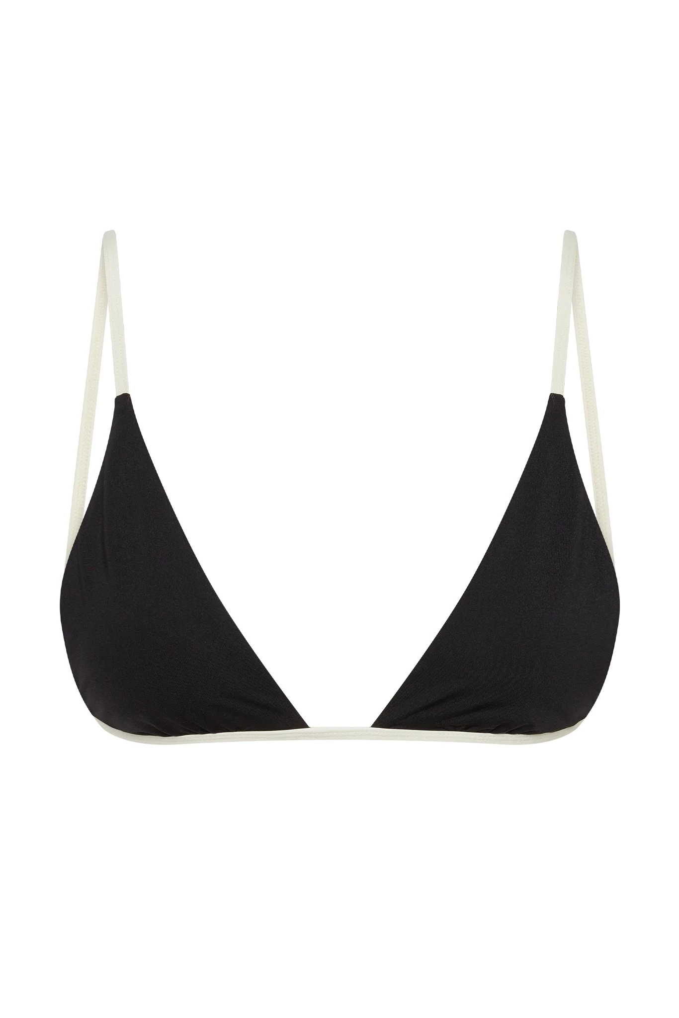 Barbados Top - Black/Ivory