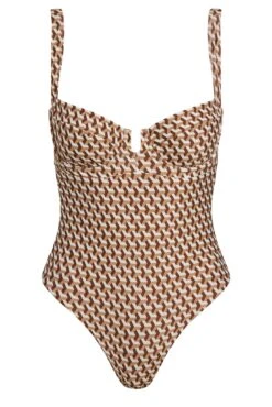Clovelly One Piece - Husk Geo