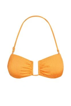 St. Martinique Bandeau - Clementine Wide Rib